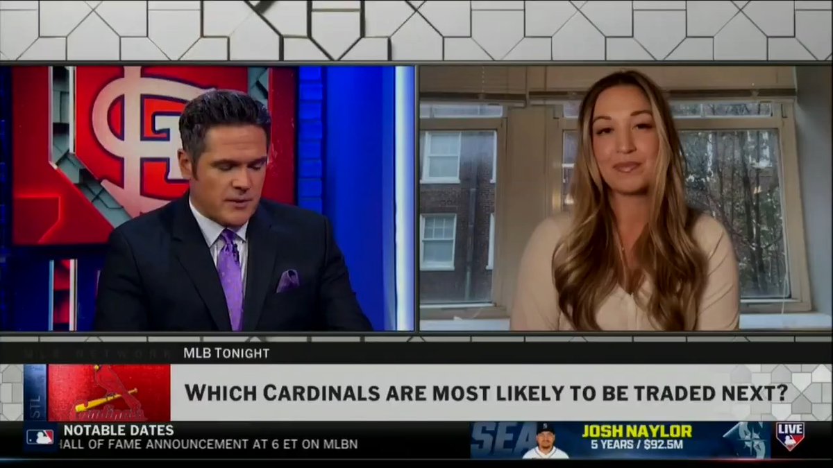 "Moving Nolan Arenado remains the organization's top priority." Katie Woo joins #MLBTonight to discuss the Cardinals' plans after trading away Sonny Gray.