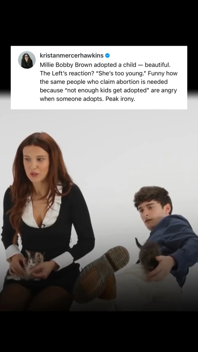 I’m sick of people hating on Stranger Things star Millie Bobby Brown for adopting her daughter and posting things like, “At 21? She should be at the club.” Millie is a wonderful young mom, and we should be celebrating her.