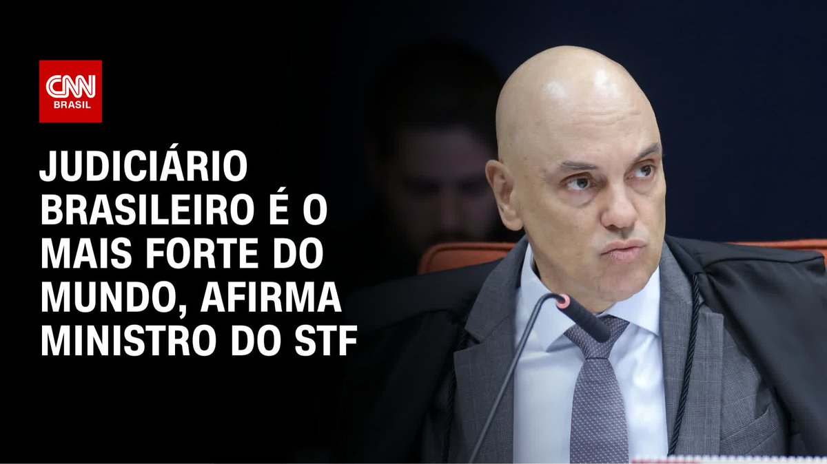 Moraes: Judiciário brasileiro é o mais forte do mundo; assista #CNNArena