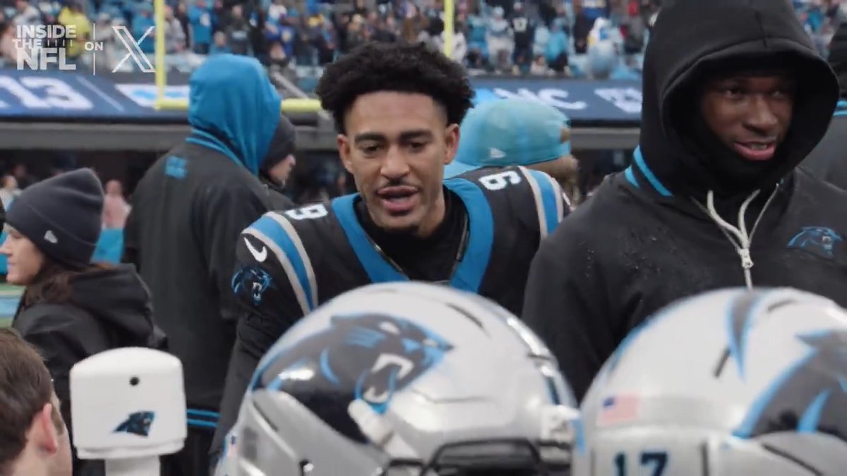 "Let's get ready to go win it." 🗣️ Bryce Young and the Carolina Panthers with one of the upsets of the year