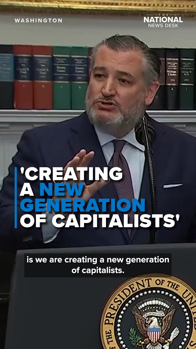 The One Big Beautiful Bill will allow Trump Accounts to be established for American children who are under the age of 18. Sen. Ted Cruz, R-Texas, said the Trump Accounts will create a new generation of Capitalists in America.