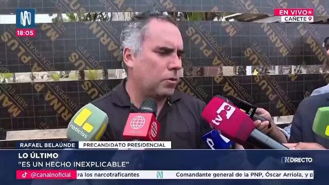 Estamos contigo, Rafael. No vamos a claudicar en esta grave crisis que afecta a millones de peruanos. Estamos preparados y dispuestos a continuar enfrentando con firmeza al crimen organizado.