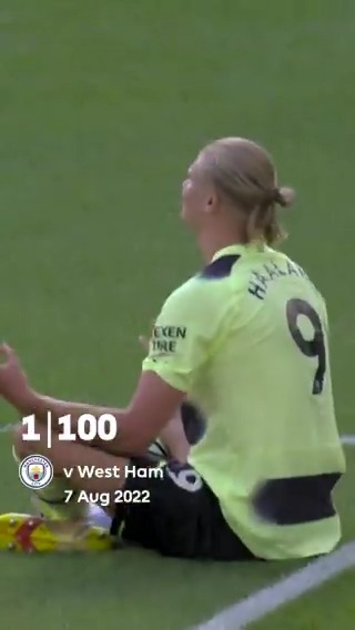 Every Erling Haaland goal in the Premier League 😍 💙 Manchester City