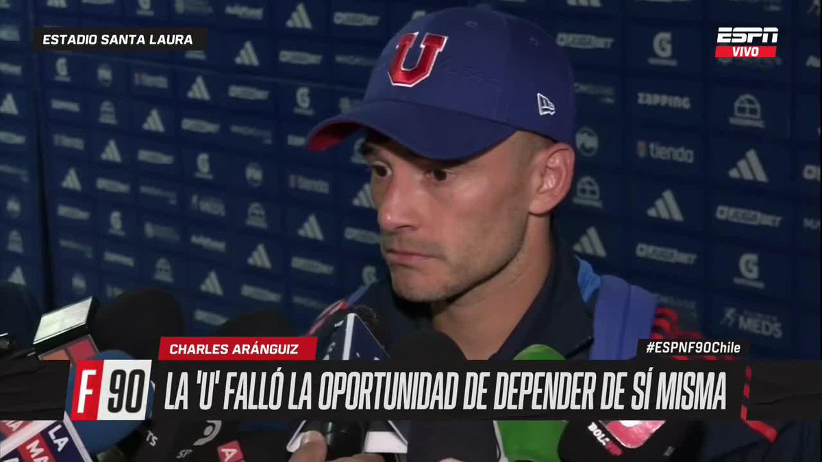 "NO ENTENDÍ QUE ÉL ESTABA RENUNCIANDO" Charles Aránguiz compartió su punto de vista sobre las declaraciones de Gustavo Álvarez, el DT que abrió una puerta para su posible salida de Universidad de Chile. ▶️ Mira #ESPNF90Chile en el Plan Premium de #DisneyPlus