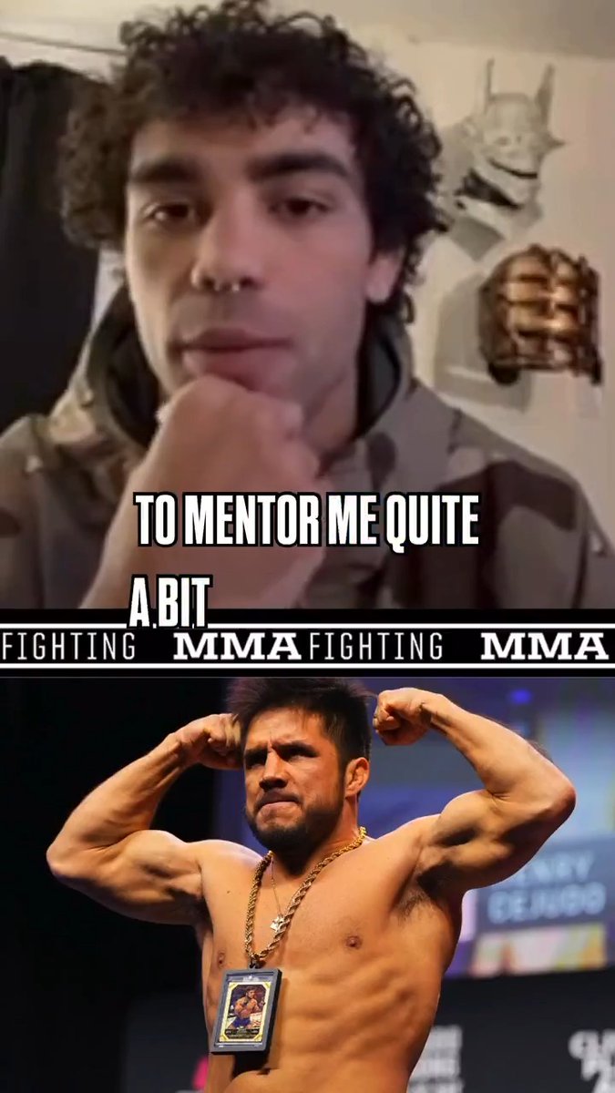 Payton Talbott says Henry Cejudo gave him career-changing advice long before they were scheduled to meet this Saturday at #UFC323. 👀 (Via Mike Heck)