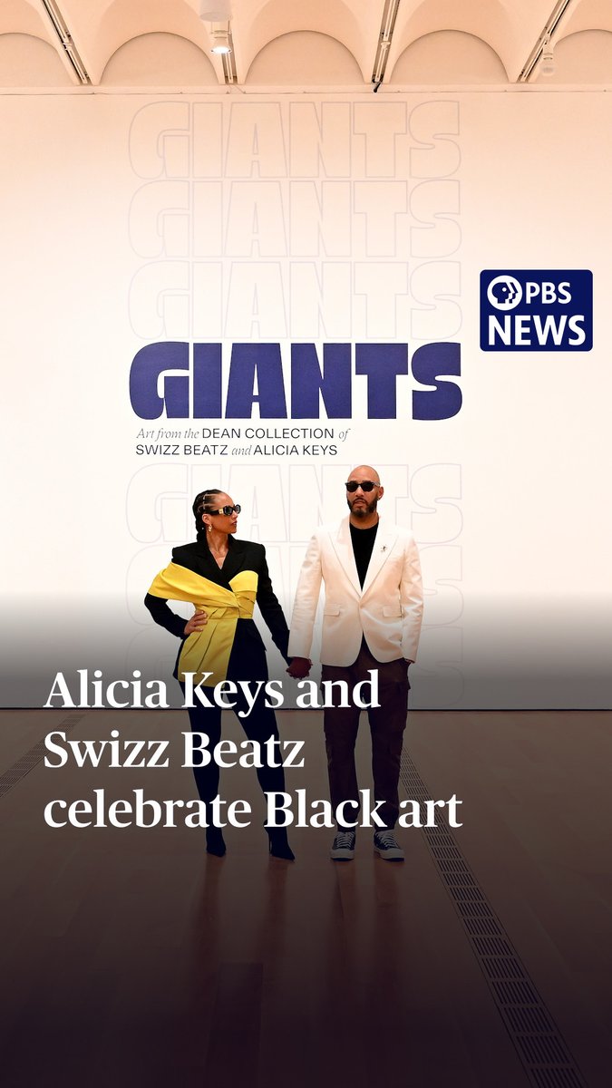 Musical power couple Alicia Keys and Swizz Beatz have also built one of the most significant private collections of contemporary art in the world. In their traveling exhibit, “Giants: Art from the Dean Collection of Swizz Beatz and Alicia Keys,” they take their celebration of Black artists on the road. Alicia Keys and SWIZZ BEATZ sat down with Geoff Bennett at the Virginia Museum of Fine Arts to talk about how they became art collectors and the meaning behind their expansive collection.