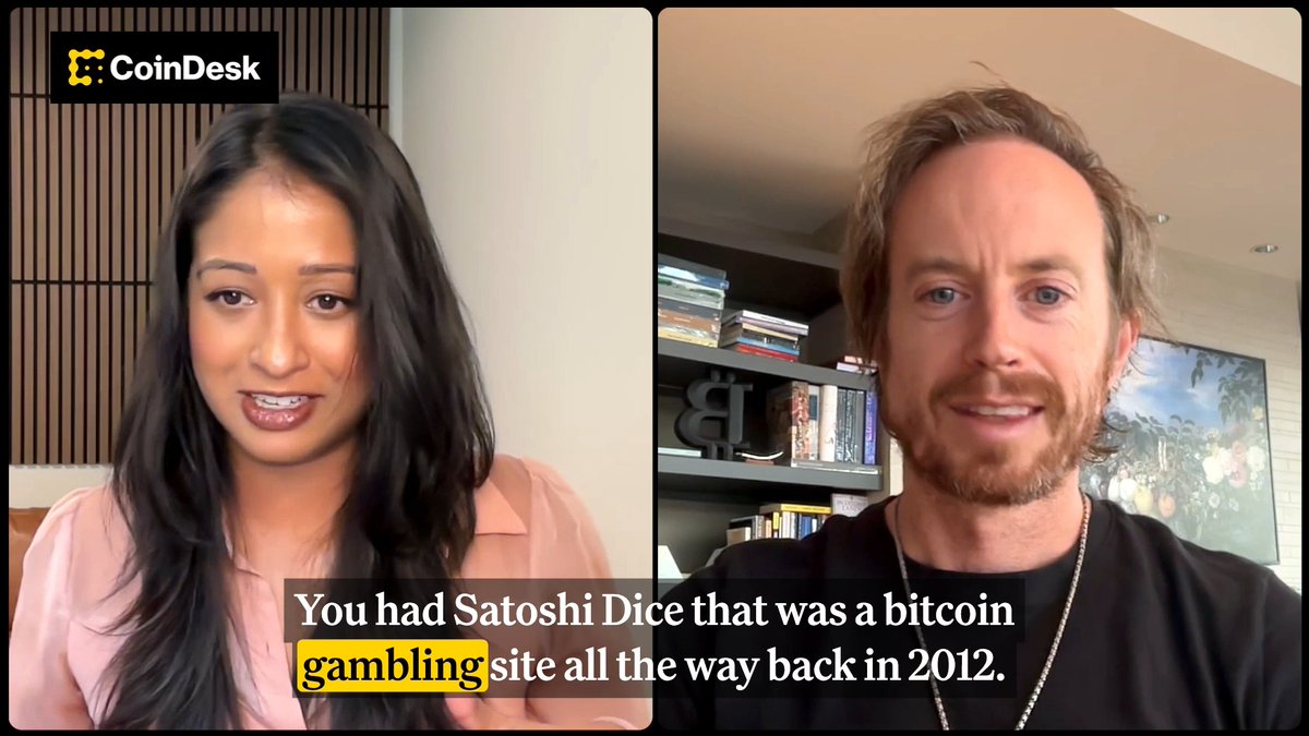 🔥 "My hope is simply that Polymarket is sufficiently decentralized... If it's not, then it can just be shut down later." Erik Voorhees says that prediction markets are a "cool innovation, but the need for censorship resistance is non-negotiable.