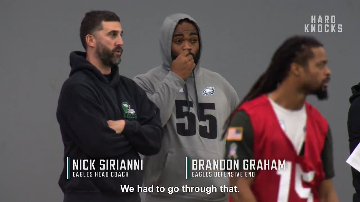 The Philadelphia Eagles are embracing the adversity 💯 Hard Knocks In Season with the NFC East premieres tonight at 9pm ET on @HBOMax