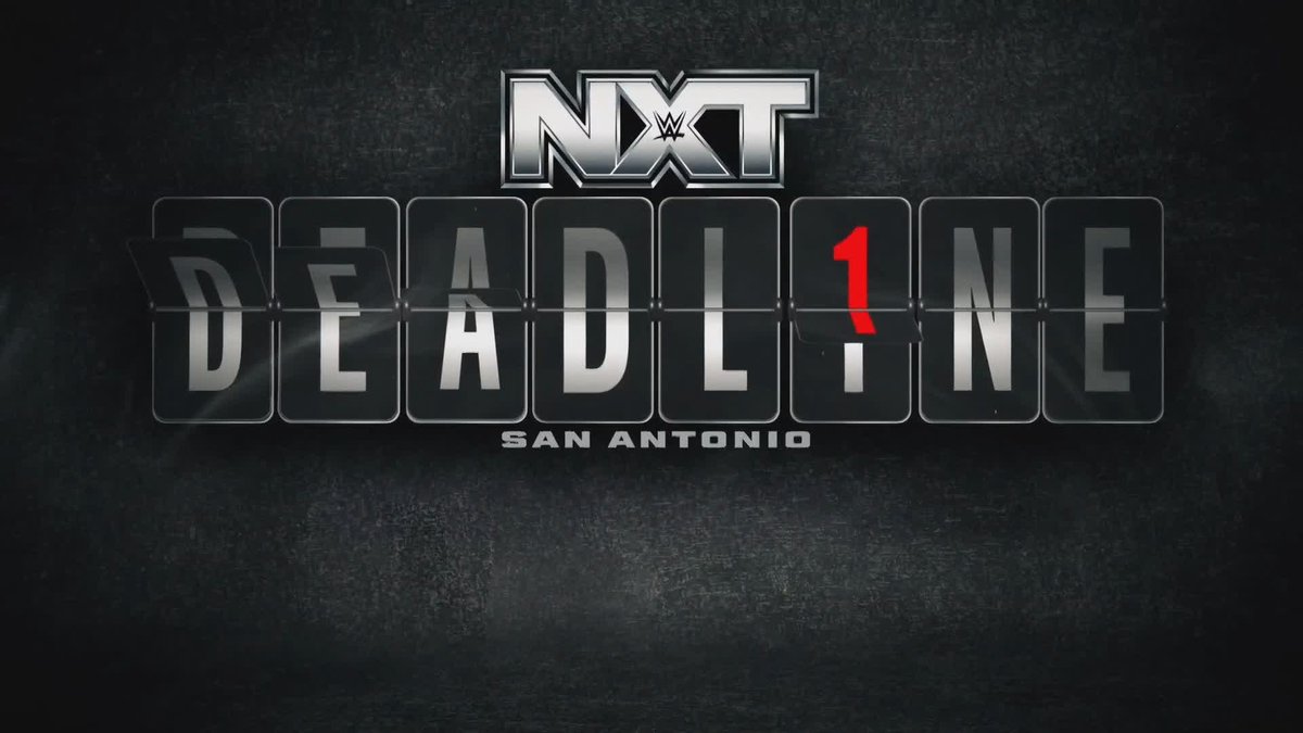 The most exciting match of the year. The Iron Survivor Challenge is back THIS SATURDAY at NXT Deadline! ⏰ 🎟️: