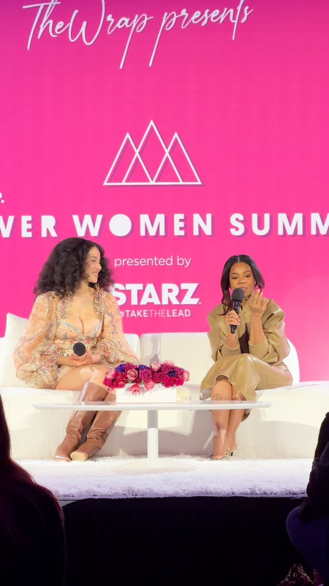 Chase Infiniti joined Regina Hall as she recalled her first conversations with One Battle After Another director Paul Thomas Anderson at the Power Women Summit.