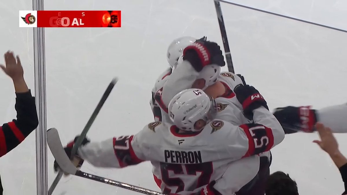 Brady Tkachuk's got his first goal of the season! 🚨