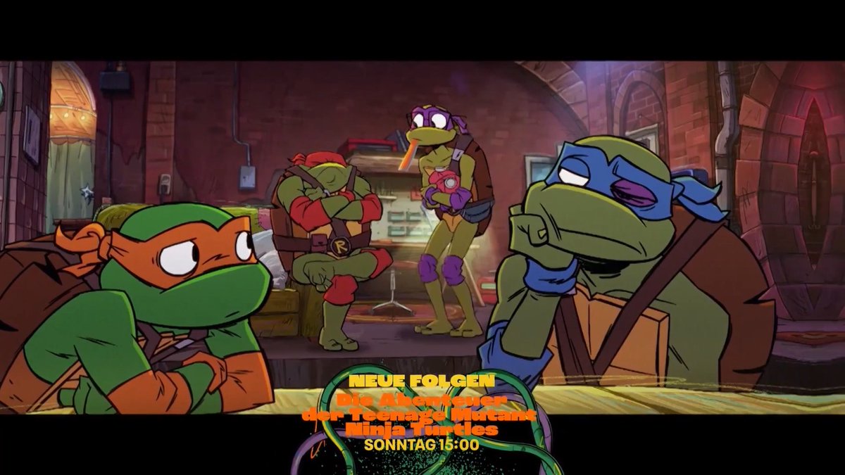via GrasshalmClips (YouTube) New trailer for Tales of the TMNT *Nickelodeon Deutschland