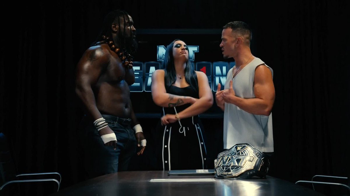 Signed. Sealed. Delivered. For the first time in NXT PLE History, the NXT Championship Match will KICK OFF the show when Ricky Saints defends against Oba Femi THIS SATURDAY in San Antonio!!!