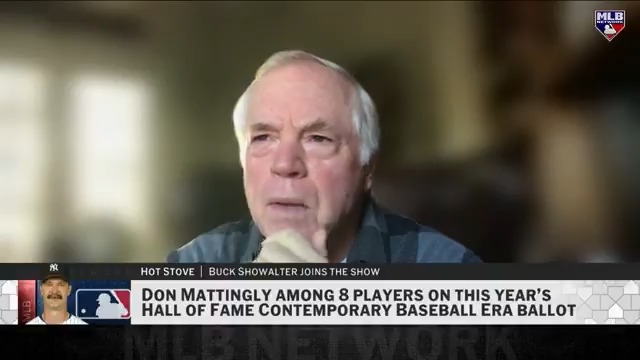 Buck Showalter on why Don Mattingly should be in the Hall of Fame: “Donny was a guy that made his teammates better... so many people tried to emulate him for years. Do you know what he did for Derek Jeter? Do you know what he did for me?”