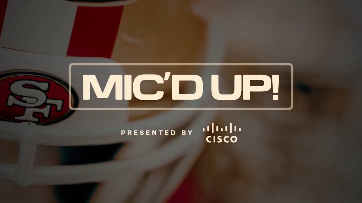 Clelin Ferrell mic'd up for his big game ๐ค Powered by Cisco.