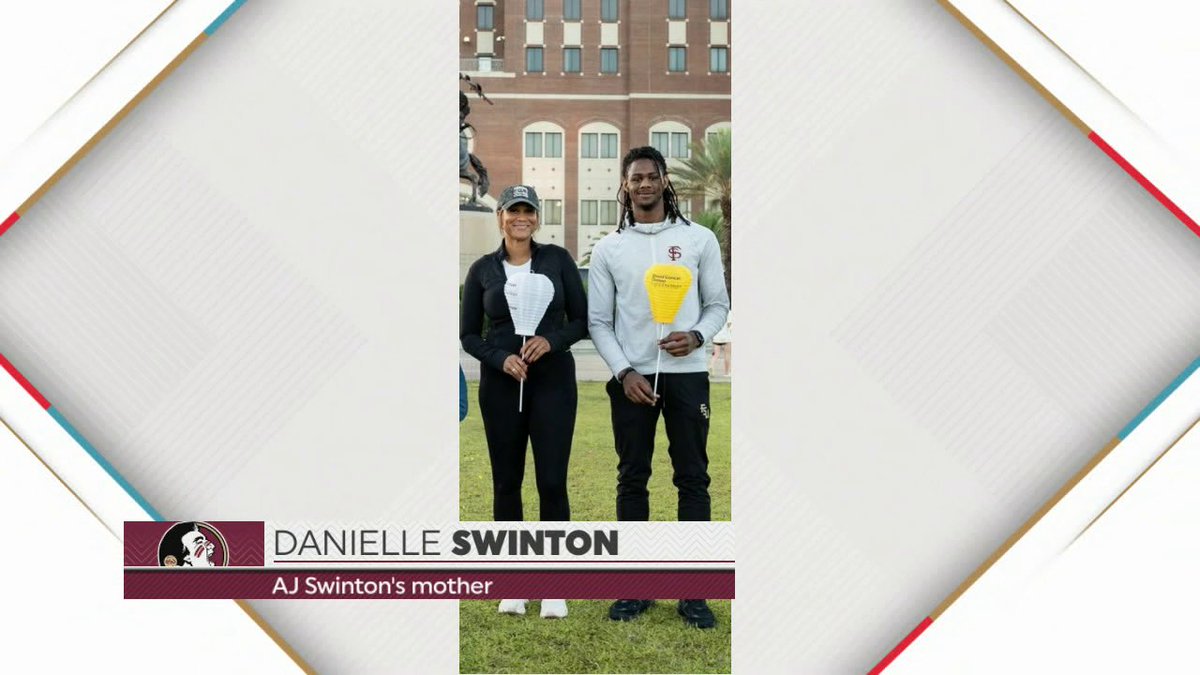 "Now that she's able to help other people, it just makes me so proud to call her my mom." –AJ Swinton reflects on his mom's triumph over cancer ❤️ When you give to The V Foundation, 100% of your donations go directly to cancer research organizations nationwide. Donate:
