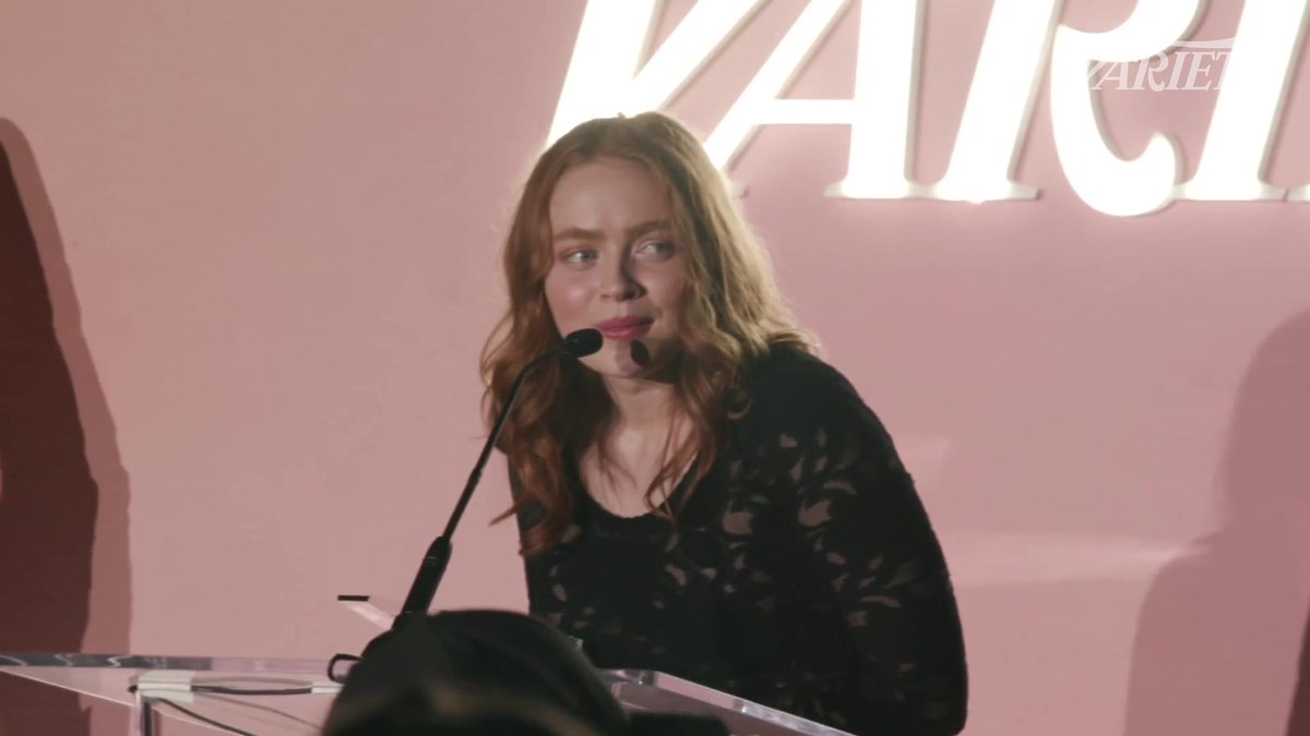 "its such a privilege to be here alongside sabrina"