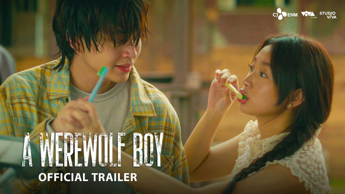 An extraordinary boy, finds an extraordinary love ๐๐บ Watch #AWerewolfBoyPHTrailer starring #RabinAngeles #AngelaMuji Directed by Crisanto B. Aquino. JANUARY 14, 2026 in Cinemas Nationwide! RABGELAWB TRAILER LAUNCH #AWerewolfBoyPH #AWBMediaCon