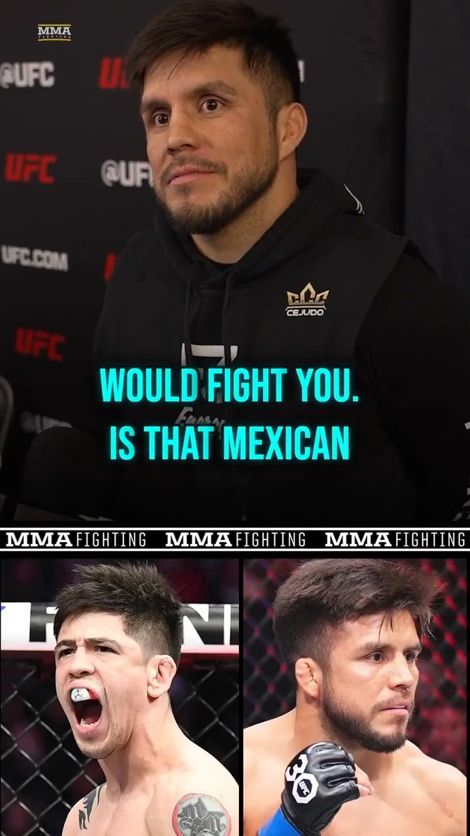 Henry Cejudo would come back out of retirement to fight Brandon Moreno after #UFC323: “It makes perfect sense. I wouldn’t want to do it at the White House. Let’s do it on Cinco de Mayo."