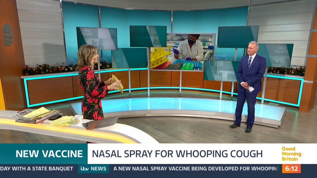 A new vaccine being developed for whooping cough could help stop the virus from spreading. There were around 15,000 cases reported in England last year - up from 856 the year before. Dr. Hilary Jones MBE has the details.