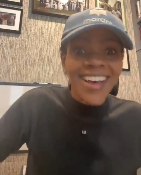 As unhinged as Candace Owens is now, this remains her MAGNUM OPUS of unhinged, nonsensical, Britney-shaving-her-head-level meltdowns - it was so over the top that her father-in-law even posted to distance himself from it. *Notice the framed photo of Candace’s husband, George Farmer, with his long-time pal Andrew Tate top right.
