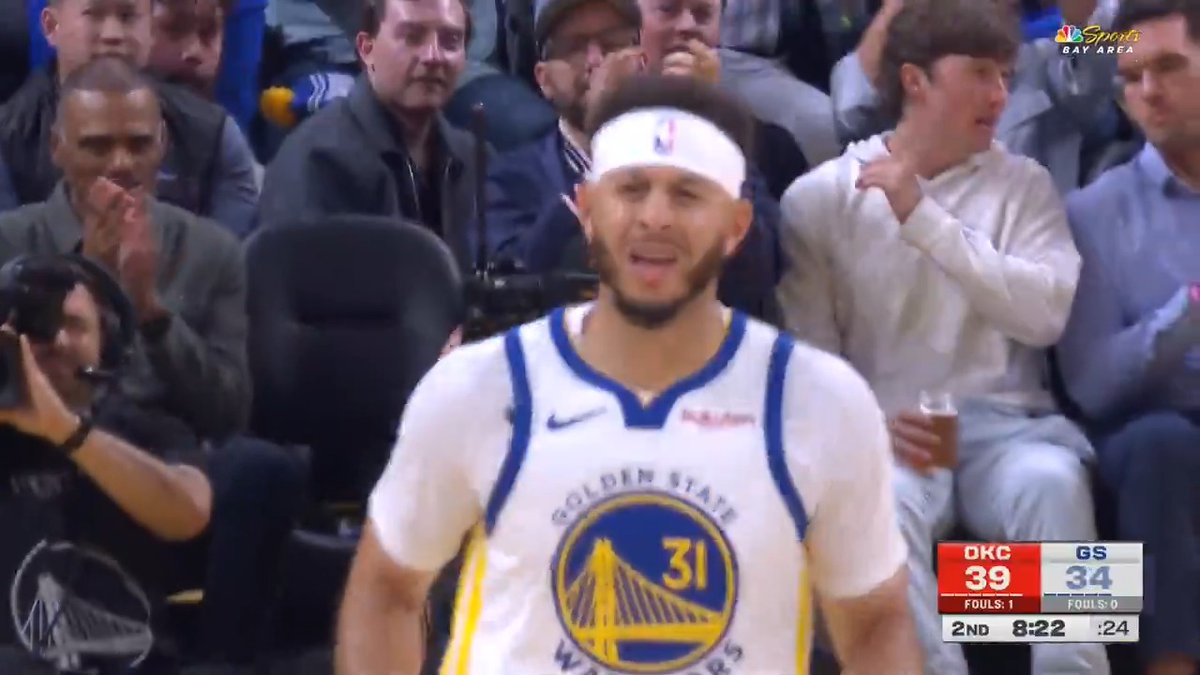 14 PTS | 6-7 FGM-A Seth Curry shined in his Dubs' debut 📽️