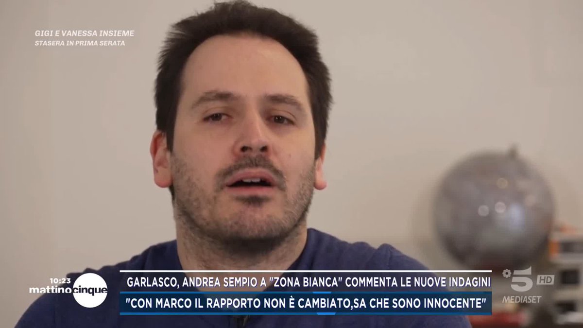 #Garlasco, "Vedrai che ne usciamo anche questa volta" Sempio si riferisce alla conversazione con Marco Poggi #Mattino5