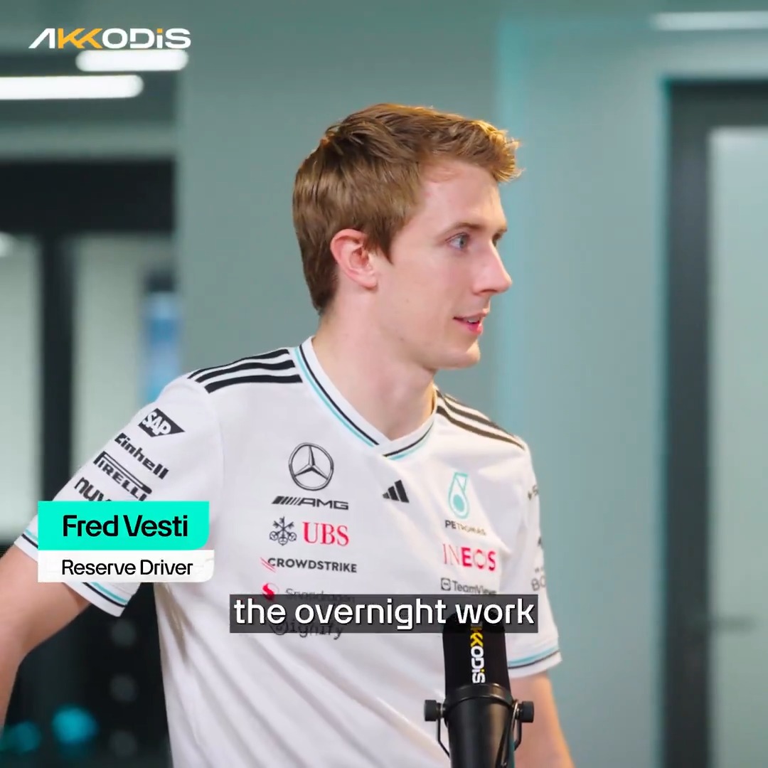 Qatar GP Race Debrief ft. Frederik Vesti Official 💪 Our Reserve Driver joins this week’s debrief to chat through his work with the Sim team and what they focused on last weekend 👇