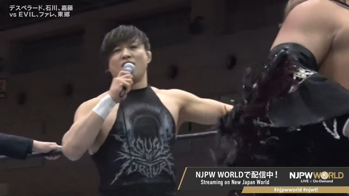 💪WORLD TAG LEAGUE 2025🏆静岡大会‼️ SHO改め、2代目ディック東郷のマイク口撃‼️ 🆚 新日本本隊🦁 × HOUSE OF TORTURE😈 視聴&登録⏩「NJPW WORLD」で検索 #NJPW #njpwworld #njwtl