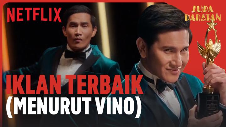 Semua request-nya udah diturutin biar film ini makin rame! Jadi, yuk support ̶t̶i̶m̶ ̶m̶a̶r̶k̶e̶t̶i̶n̶g̶ Vino Agustian dengan nonton film Lupa Daratan, tayang 11 Desember di Netflix!