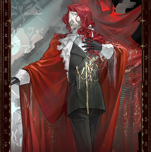 Aleph's Masque of the Red Death | Reverse: 1999 My eyes remain tethered to the rose. #Reverse1999Ver3ꓸ1 #TheMidnightWhistle #Aleph