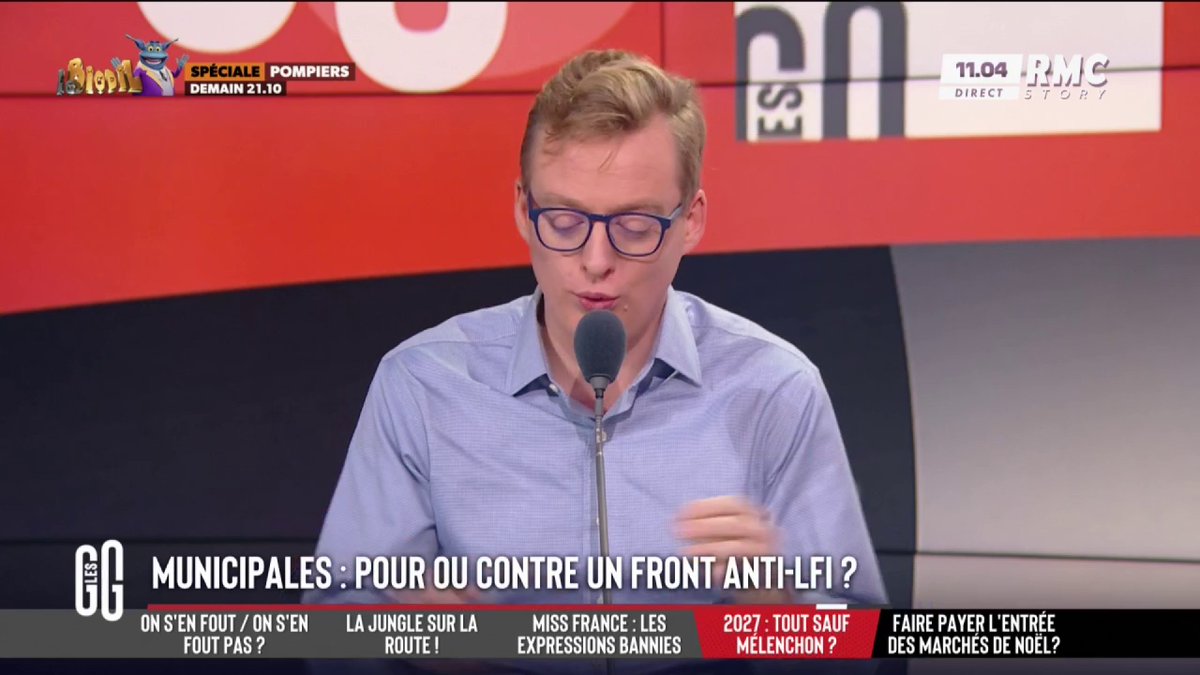 🗳️ Municipales : Laurent Wauquiez appelle à un front anti-LFI au second tour 🗣️ Antoine Diers : "Le grand danger pour la France se trouve du côté de LFI ! C'est LFI qui bascule dans le communautarisme et qui bascule dans une logique éloignée des valeurs républicaines" #GGRMC