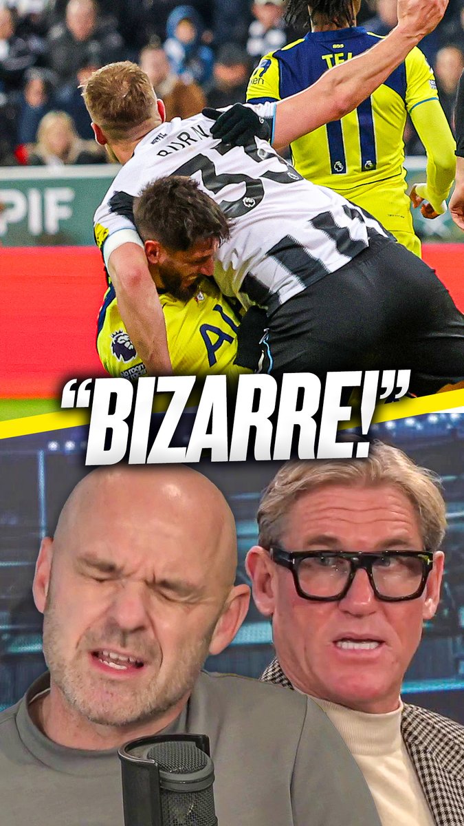 🤦‍♂️ "We see that getting unpunished every week, I feel sorry for Spurs!" Danny Murphy and Simon Jordan react to #NUFC's controversial penalty award vs #THFC!
