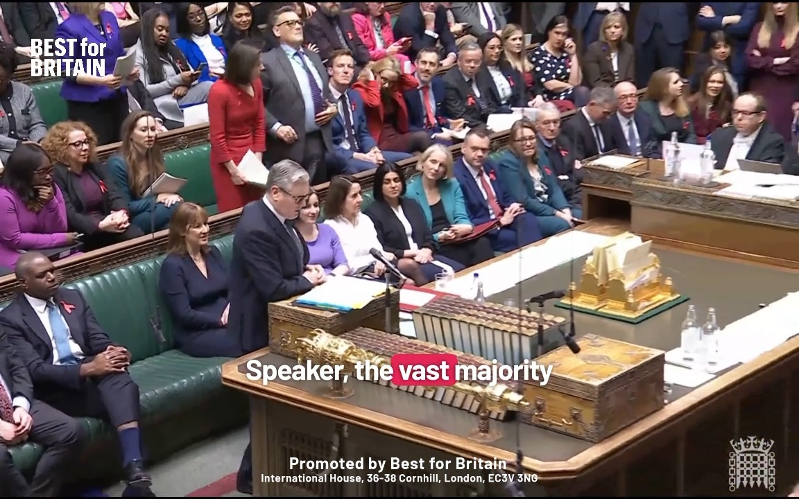 These are the numbers we need to remember 🚨 "Three quarters of children in poverty are in working families." "The two-child benefit cap dragged hundreds of thousands of children into poverty." No child should grow up in poverty.
