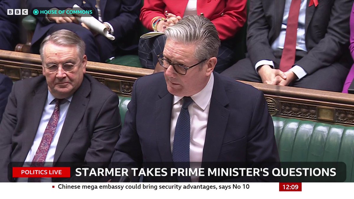 Conservative leader Kemi Badenoch questions the PM on his decision to lift the two-child benefit cap, claiming he used to say it was "unaffordable” Keir Starmer says the cap dragged "thousands of children into poverty" Follow live: