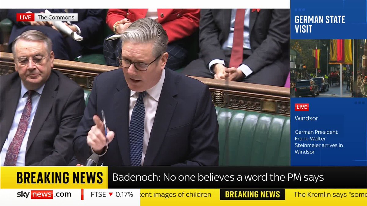 Continuing her attack on Rachel Reeves, Kemi Badenoch says the economic black hole was "fake". "Her book was fake, her CV was fake, even her chess claims are made up. "She doesn't belong to the Treasury. She belongs in La La Land." 📺 Sky 501 & YT