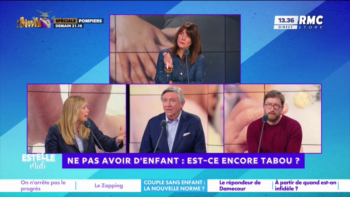 👶 Ne pas avoir d’enfant : est-ce encore un tabou ? 🎙️ Enora Malagré : "Arrêtez de considérer les femmes comme un ventre... Soit on parle des femmes qui n'ont pas d'enfant, soit on parle des femmes qui ont des enfants... Est-ce qu'on pourrait arrêter d'opposer" #EstelleMidi