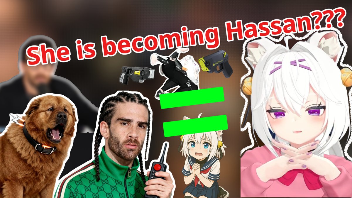 Mr. Zack shocked seeing @filian mocking his best fan hasanabi on her live stream.