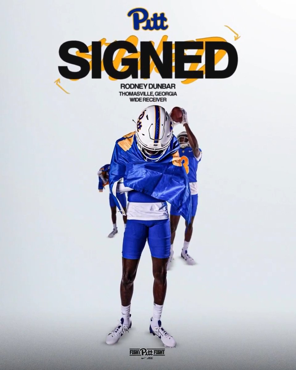 Dunbar is a done deal ✅ RODNEY DUNBAR IS A PITT PANTHER ✍️ Jaydondunbar
