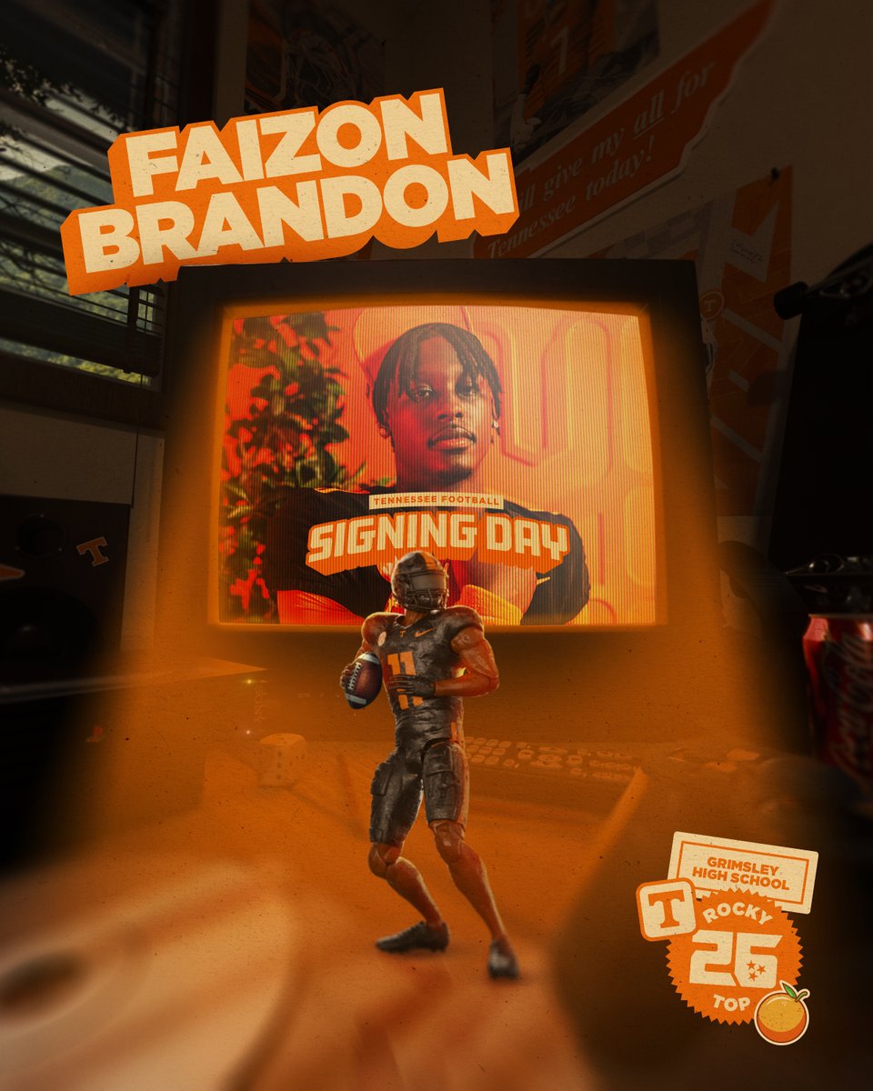 Home sweet home! The signal caller from North Carolina is officially a Vol! Faizon Brandon | #RockyTop26 🍊