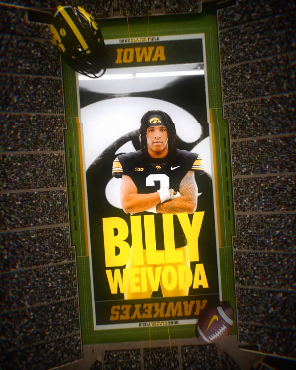 A punishing linebacker from the Peach State. Billy Weivoda x #Swarm26