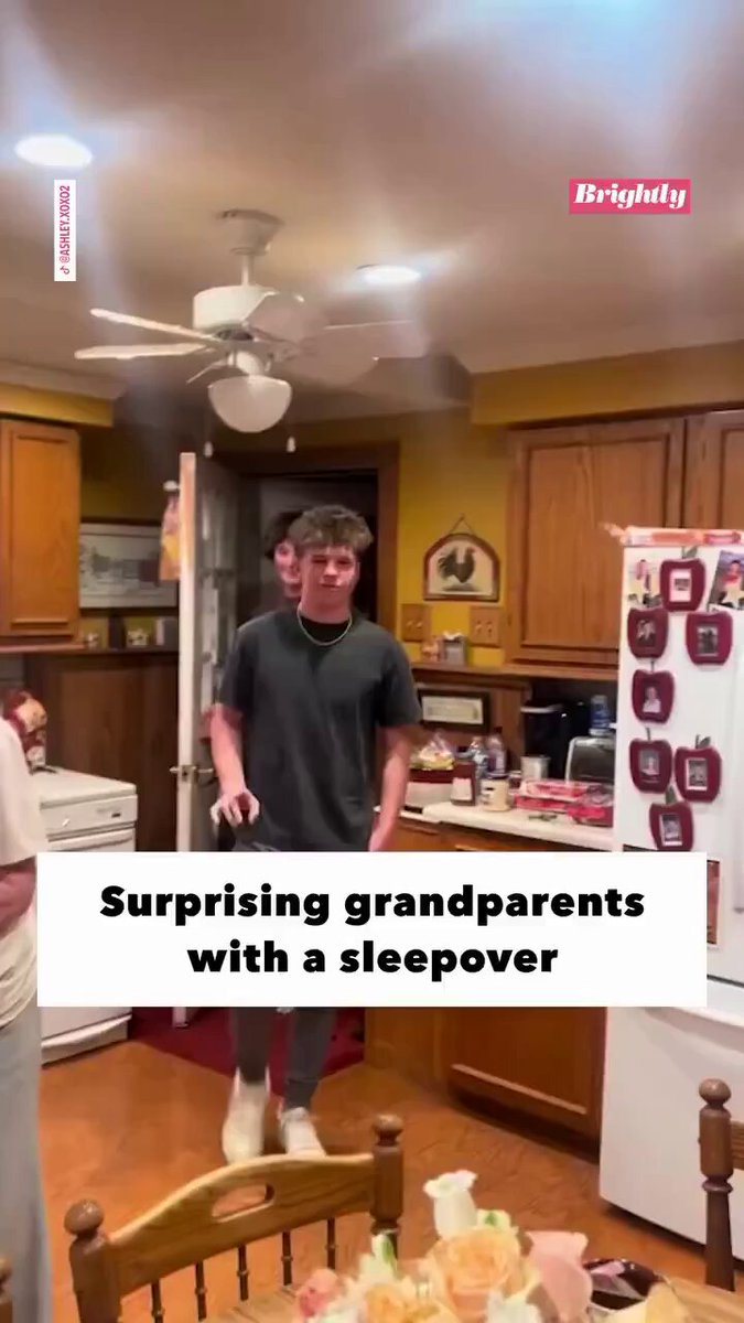 Grandparents were surprised when all their grandchildren showed up not to visit, but for a sleepover 😘