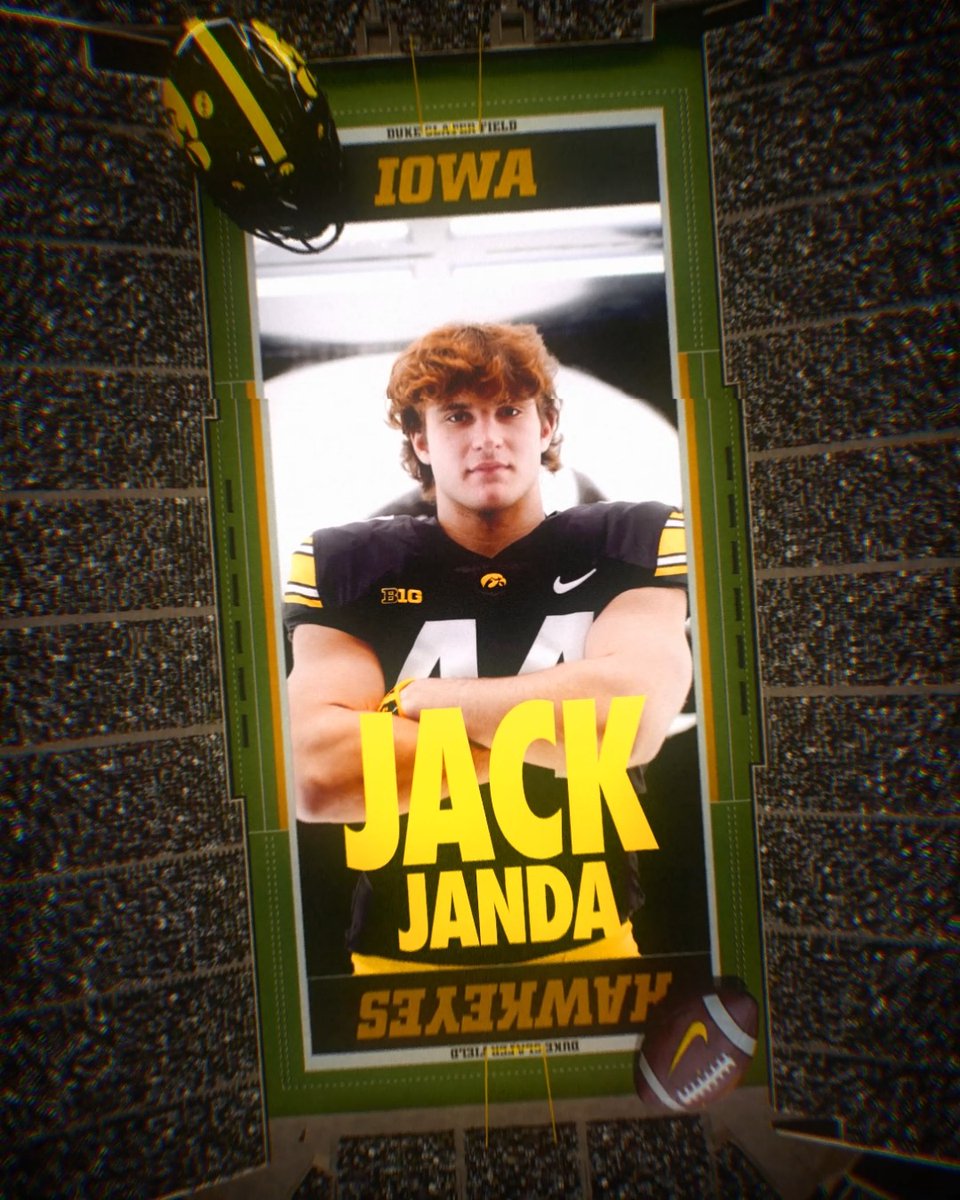 Detroit D-Line pipeline continues. Jack Janda x #Hawkeyes