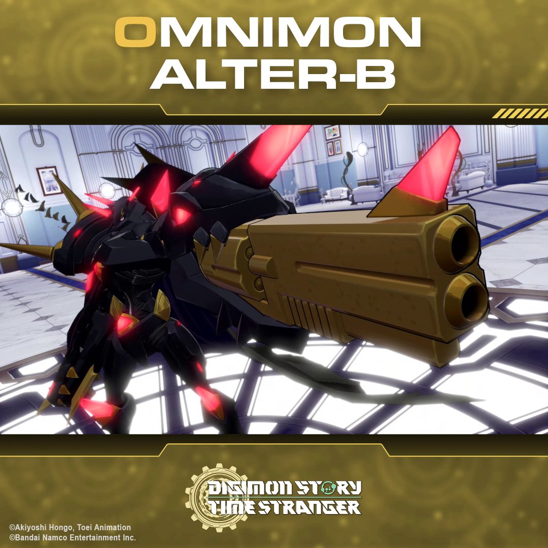 Omnimon Alter-B Special Move: Transcendent Cannon #TimeStranger