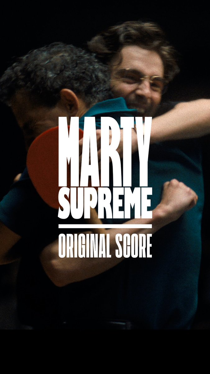 Score BIG. Daniel Lopatin’s original soundtrack for MARTY SUPREME coming December 25. Pre-save now.