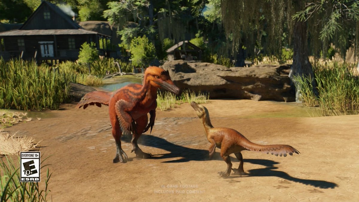 🚨 NEW DATABASE ENTRY DETECTED 🚨 The Wetlands research here at DIN has uncovered the genome of a new species! Introducing, the Austroraptor! Coming in the Jurassic World Evolution 3: Wetlands Pack -