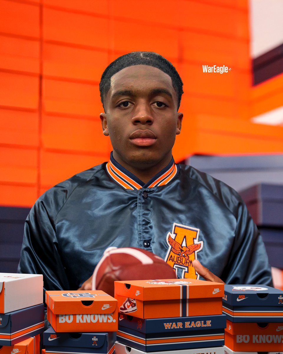 Welcome to the Auburn Family, Damarcus Broughton Jr (DJ) 🦅 ➡️ TE from Mobile, AL! Signing day coverage on WarEagle+ ⬇️