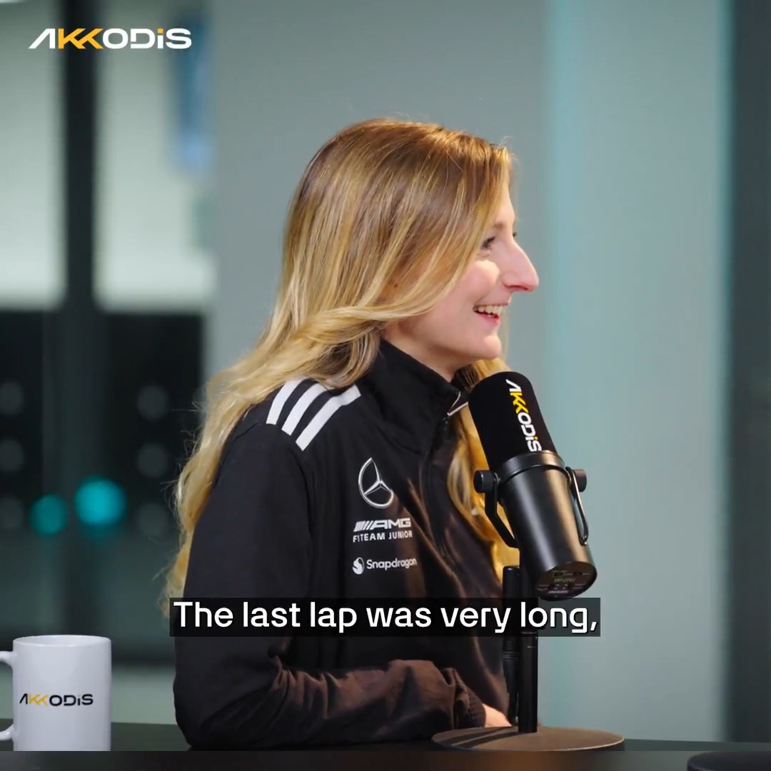 We’ve all just about recovered from PIN DORIANE's F1 Academy title success in Las Vegas! 👏 While in the factory this week, she joined our Akkodis Race Debrief to talk through a whirlwind few weeks 👇