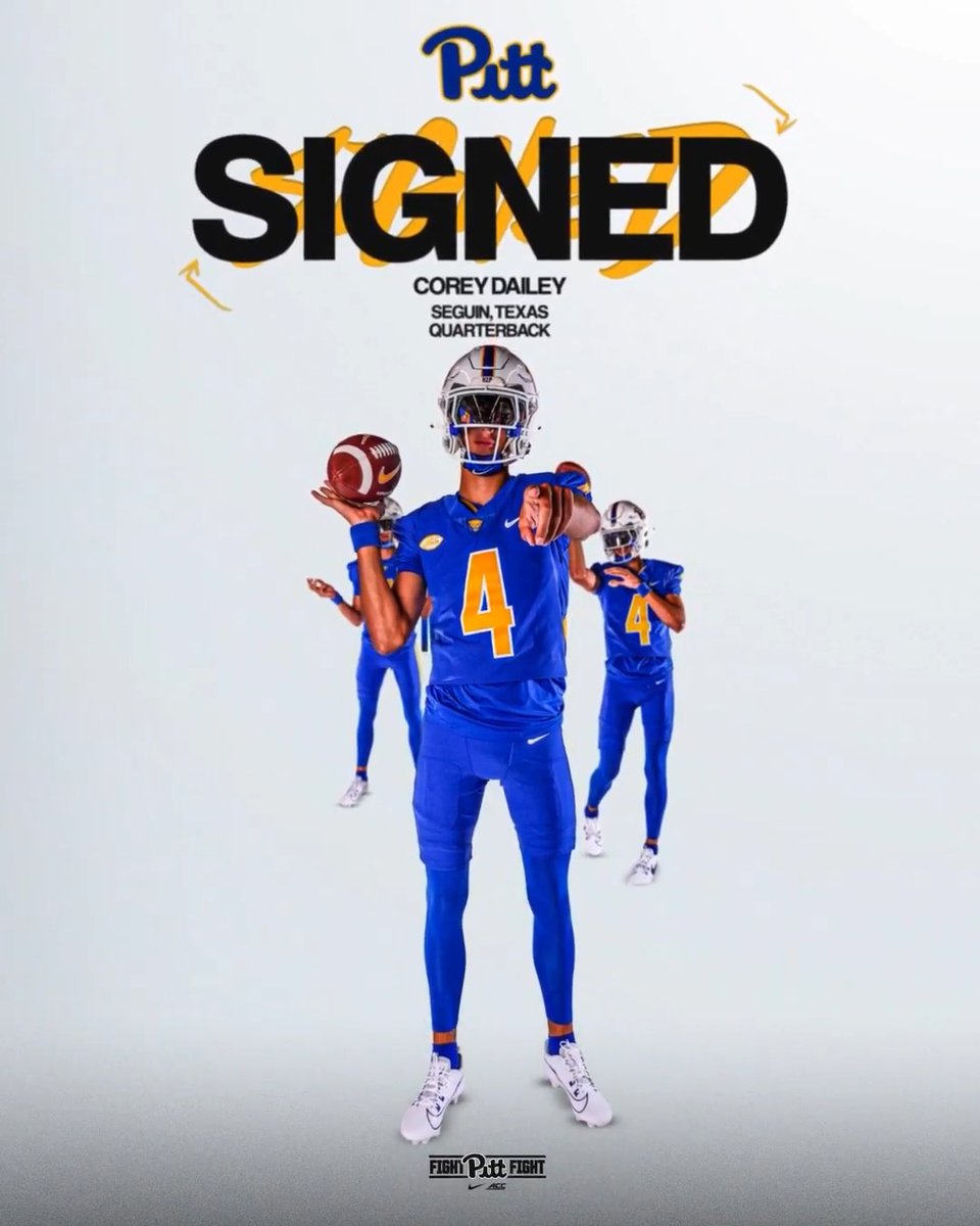What’s better than one Texan gunslinger… TWO TEXAN GUNSLINGERS 🎯🎯 COREY DAILEY IS A PITT PANTHER ✍️ Corey Dailey