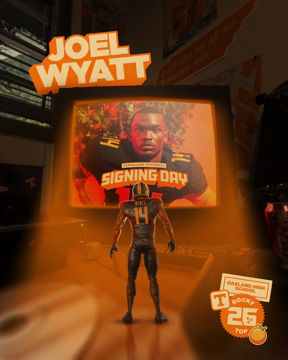 Home sweet home! Welcome to Rocky Top! Joel Wyatt | #RockyTop26 🍊